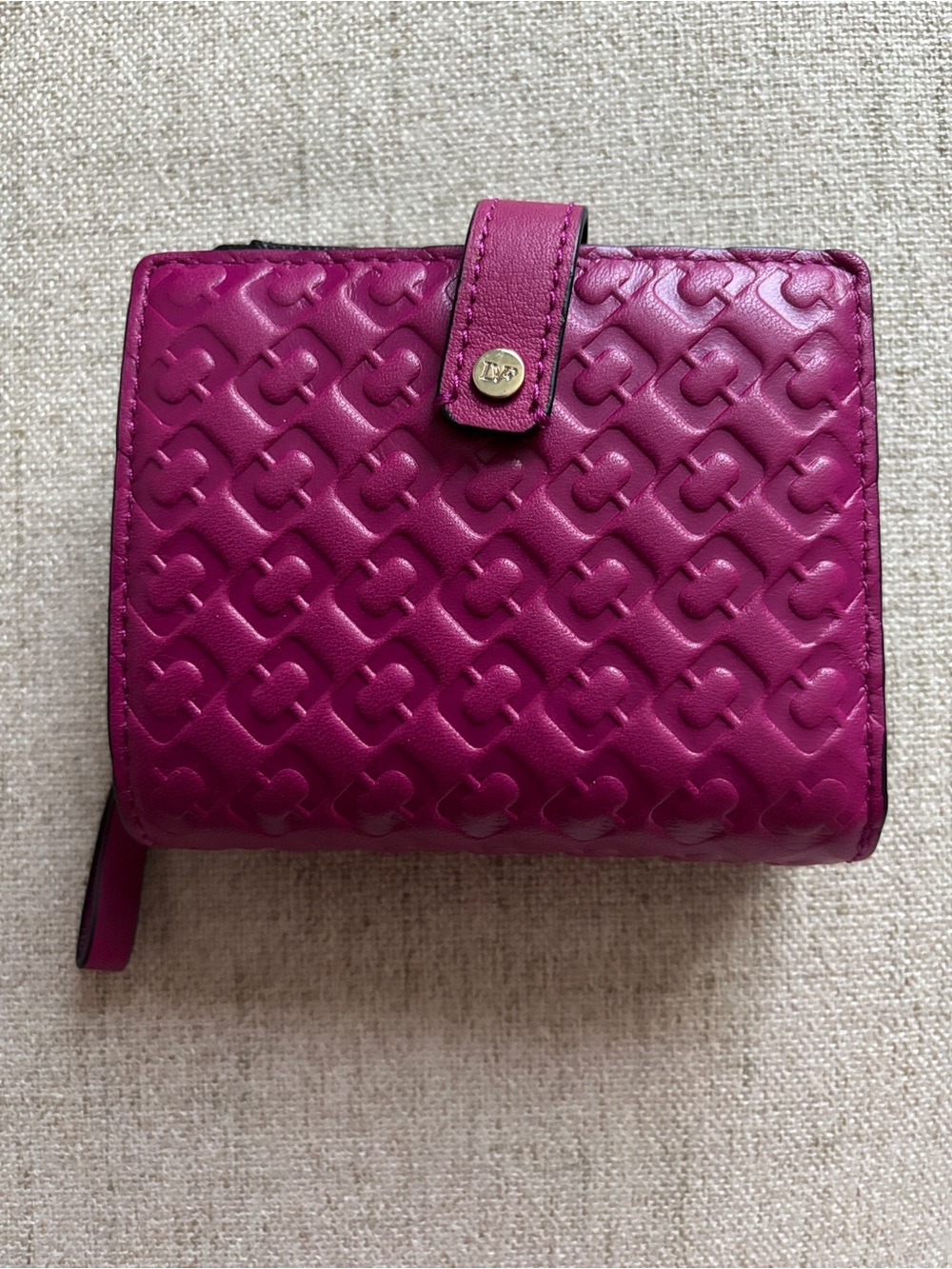 Diane von Furstenberg New with tags Pink Wallet Zip Around